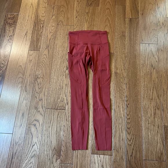 Lululemon Fast and Free Tight II 25" *Non-Reflective Nulux Magma - Picture 4 of 9